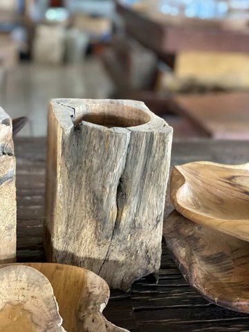 RAW CANDLEHOLDER