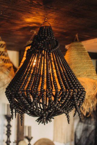 Male Black Chandelier