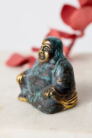 Small Blue Buddha