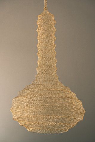 Сітчатий Абажур Wavy Drop Gold  B10PC50 фото