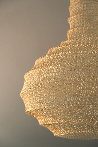 Сітчатий Абажур Wavy Drop Gold  B10PC50 фото