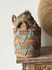 BLUE ORNAMENT BASKET L