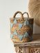 BLUE ORNAMENT BASKET L