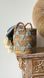 BLUE ORNAMENT M BASKET